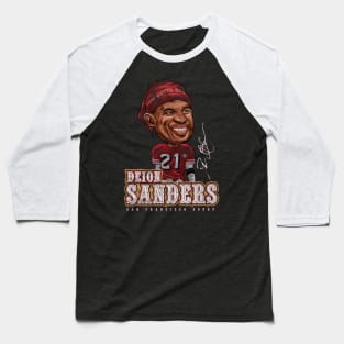 Deion Sanders San Francisco Big Head Baseball T-Shirt